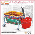 Plastic shopping basket,basket for dirty laundry,plastic basket for supermarket